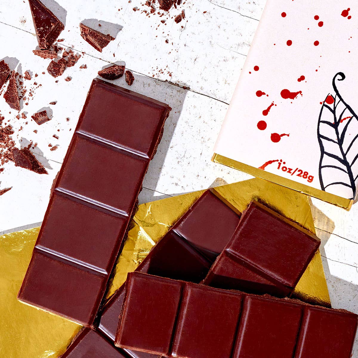 Fine & Raw Easter 2025 Sea Salt Chocolate Bar