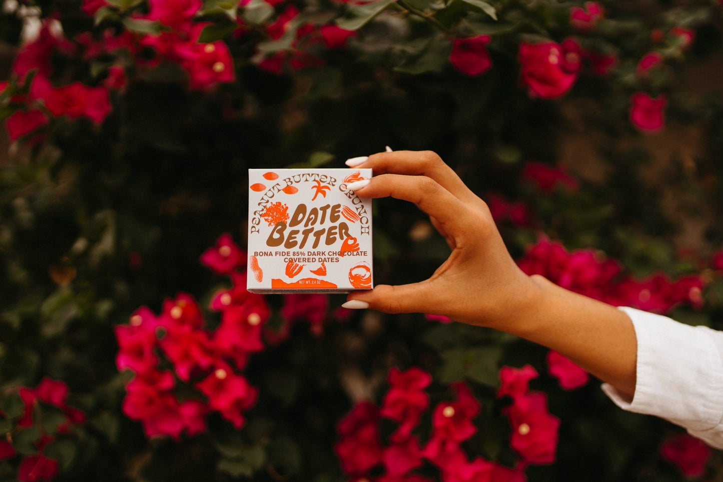 Date Better Peanut Butter Crunch Chocolate Covered Dates