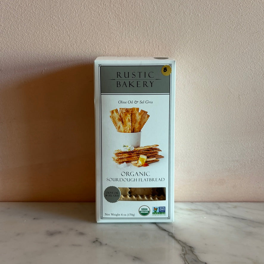 Rustic Bakery Olive Oil & Sel Gris Flatbread