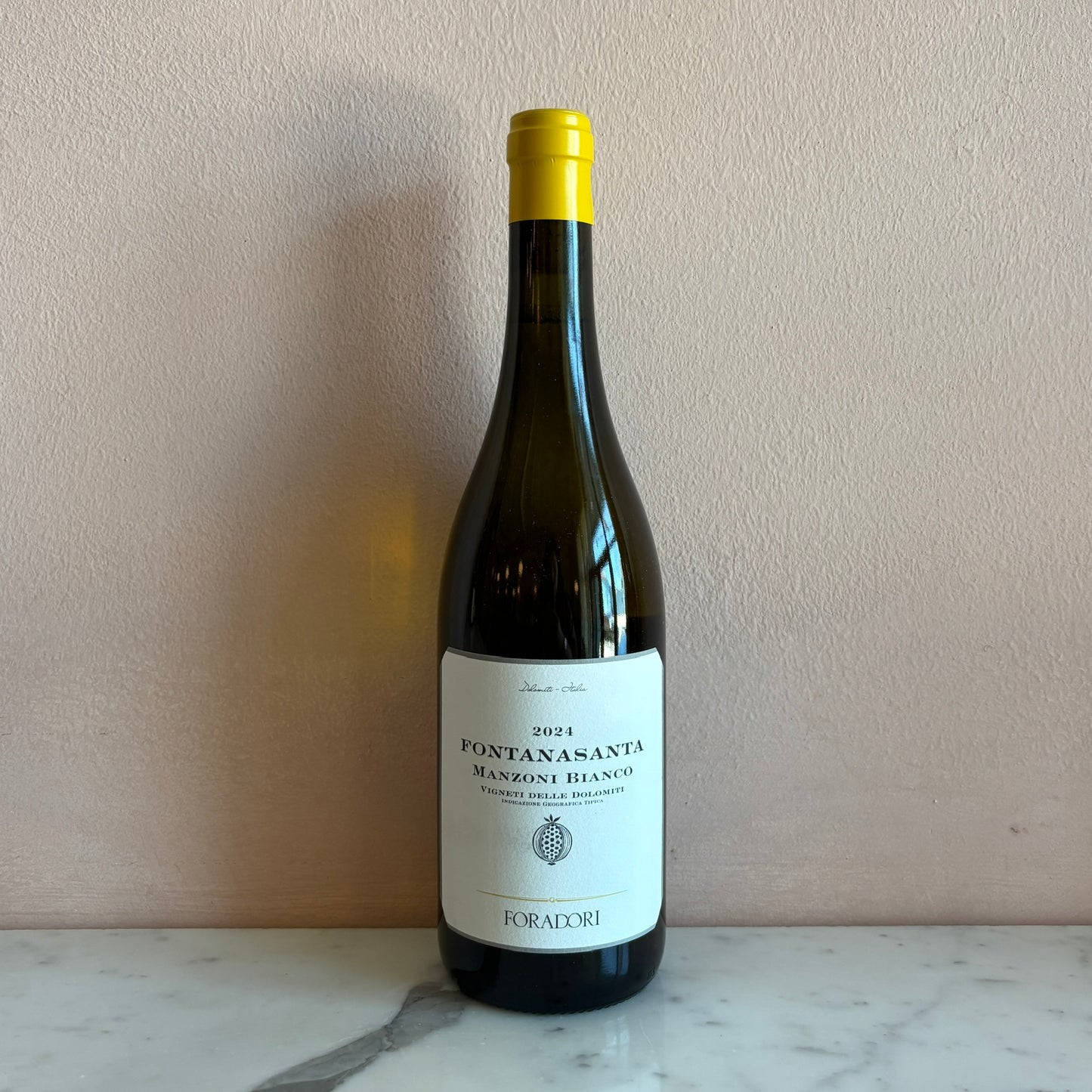 Foradori "Fontanasanta" Manzoni Bianco, Trentino-Alto Adige, Italy 2024
