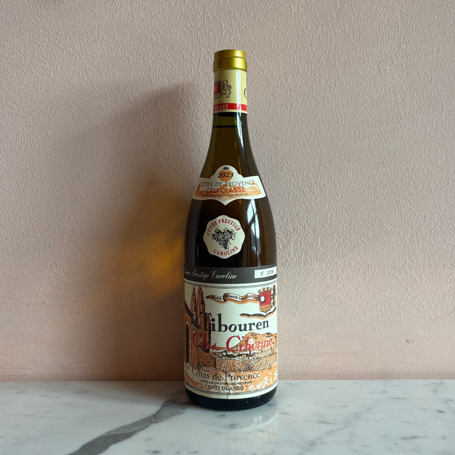Clos Cibonne "Cuvée Prestige Caroline" Rosé, Côtes de Provence, France 2023