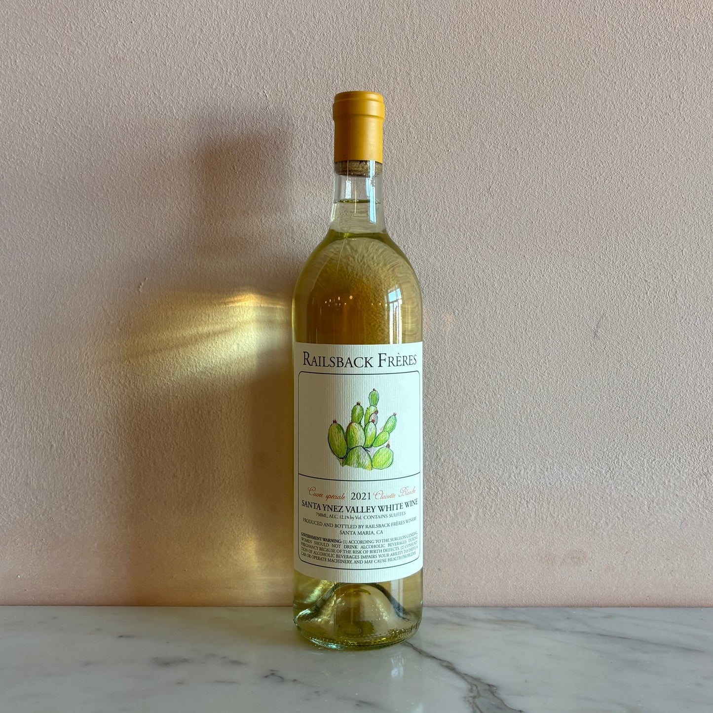 Railsback Fréres "Cuvée Spéciale" Clairette Blanche, California 2021