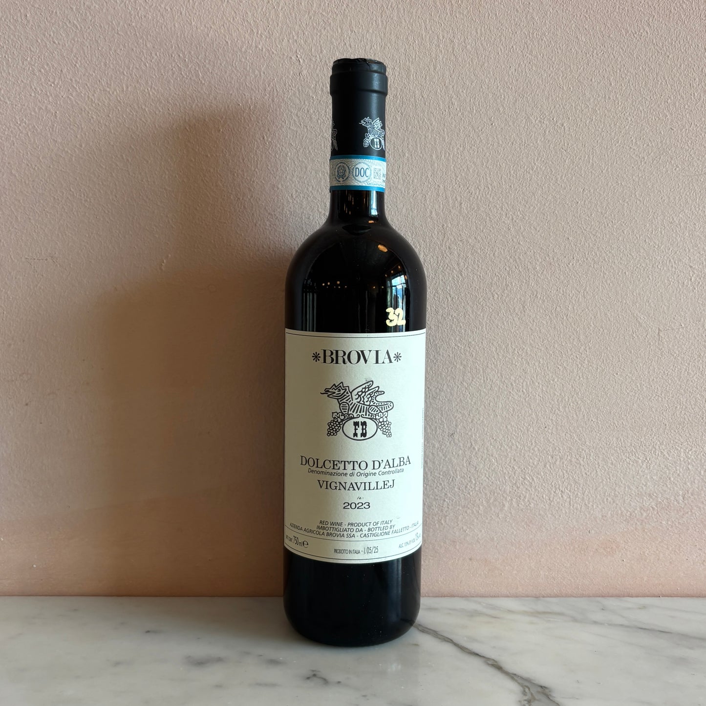 Brovia "Vignavillej" Dolcetto d'Alba, Piedmont, Italy 2023