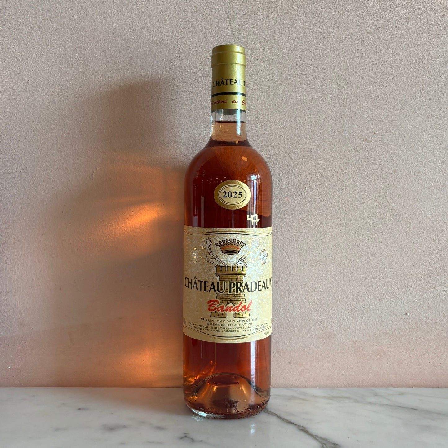 Château Pradeaux "Bandol" Rosé, Provence, France 2025