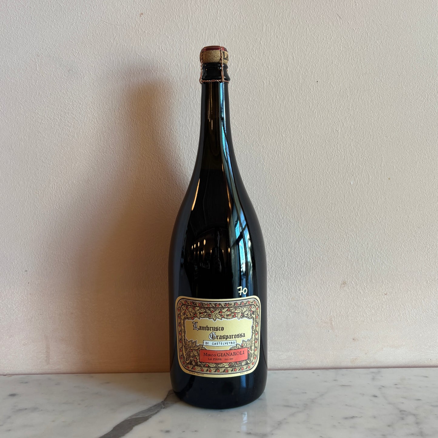 La Piana "Lambrusco Grasparossa di Castelvetro" MAGNUM, Modena, Emilia-Romagna NV