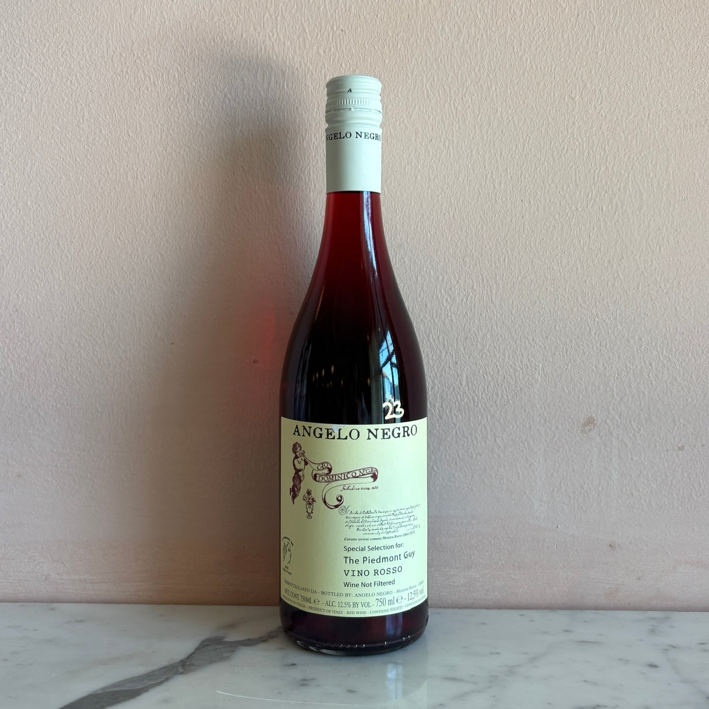 Angelo Negro "Unfiltered" Vino Rosso, Piedmont, Italy 2024