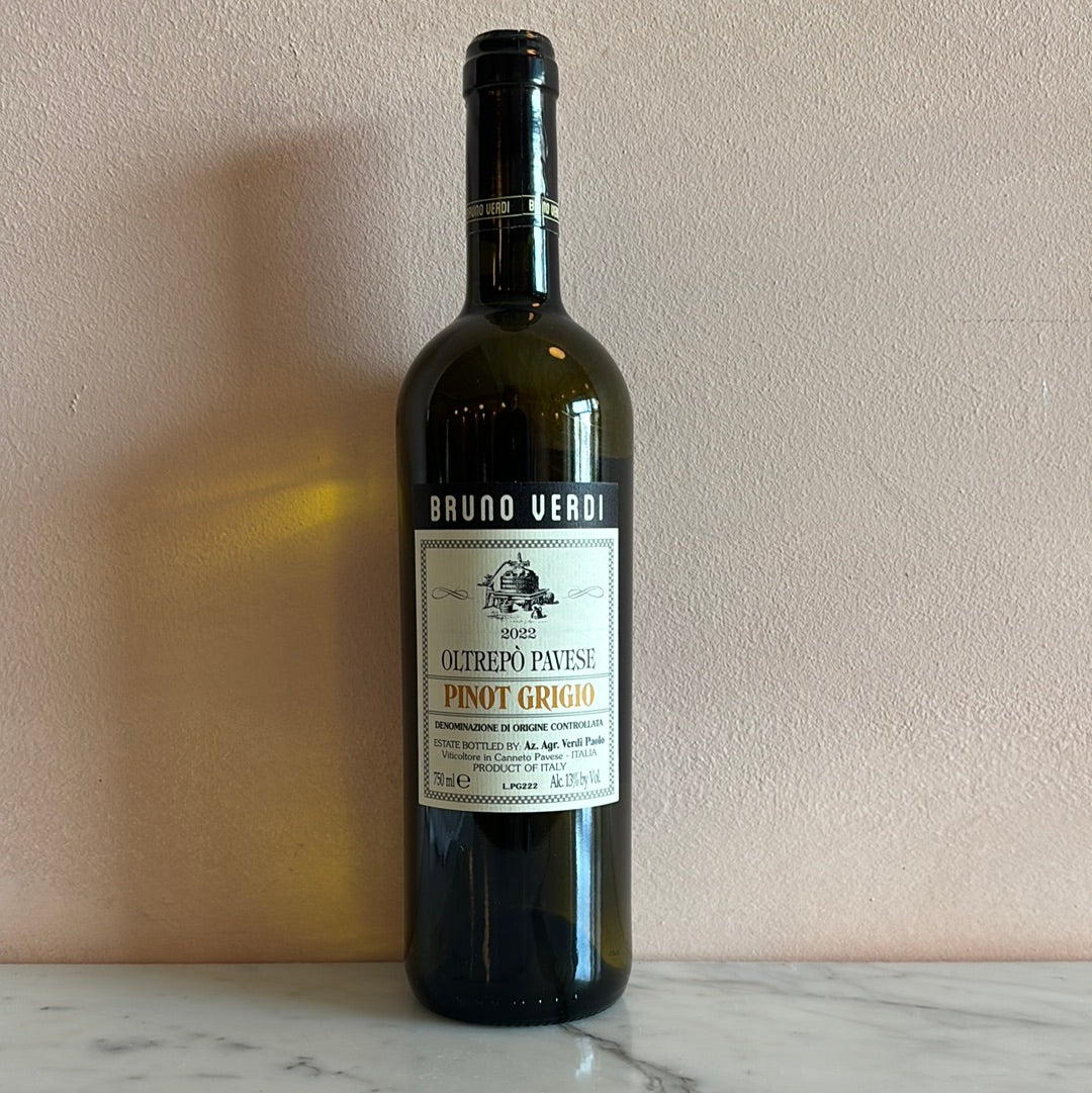 Bruno Verdi "Oltrepò Pavese Bianco" Pinot Grigio, Lombardy, Italy 2023