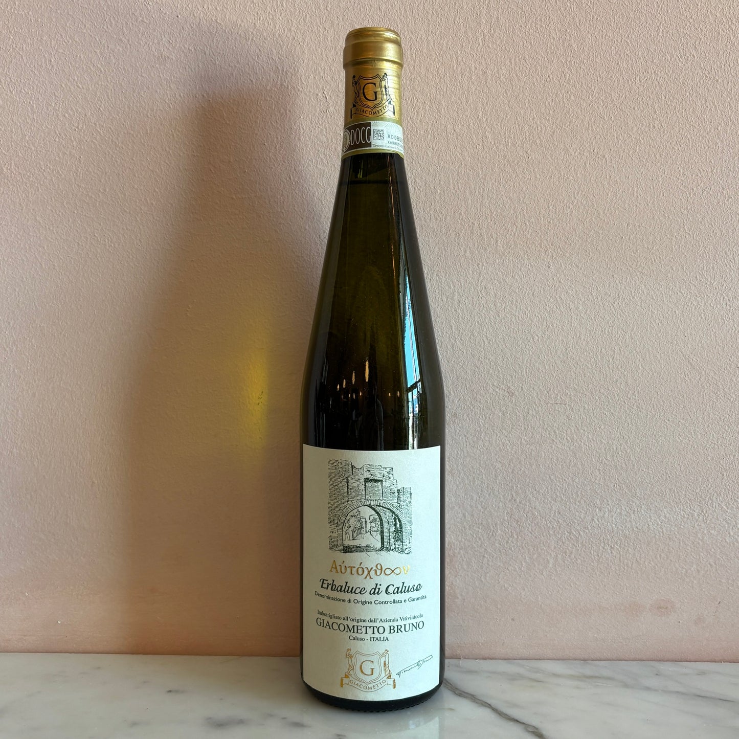 Bruno Giacometto "Aὐτόχϑ∞ν" Erbaluce di Caluso, Piedmont, Italy 2022