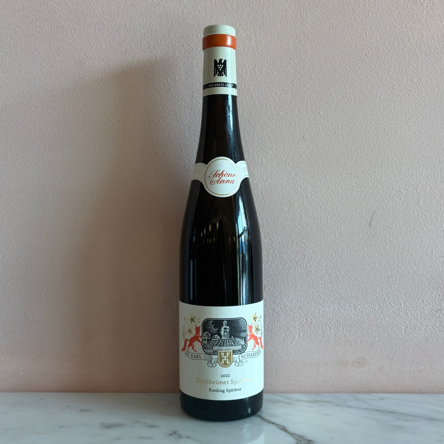 Karl Schaefer "Schöne Anna" Dürkheimer Spielberg Riesling Spätlese, Pfalz, Germany 2022