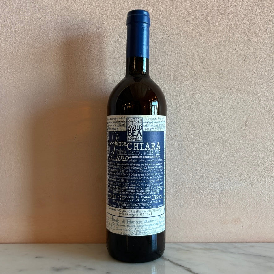 Paolo Bea "Santa Chiara" Umbria, Italy 2020