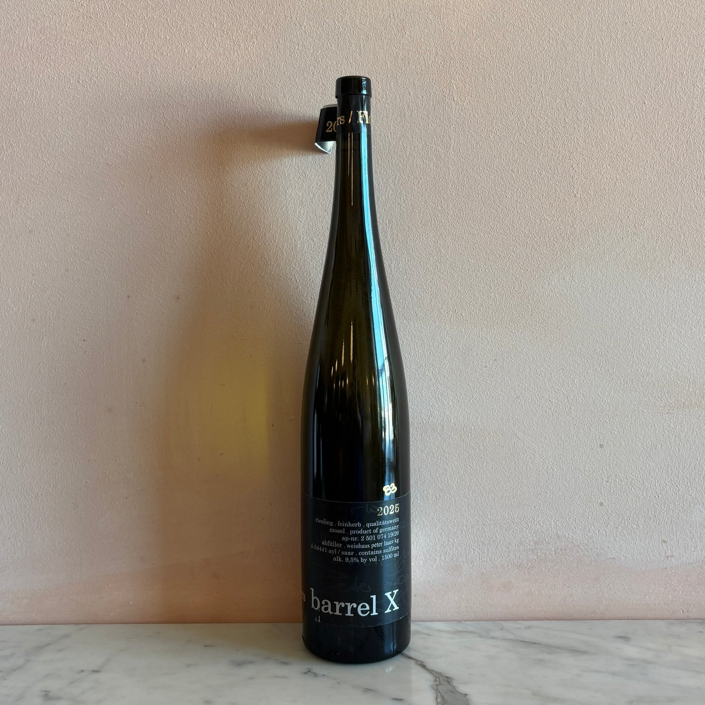 Peter Lauer "Barrel X" Riesling MAGNUM, Mosel, Germany 2025