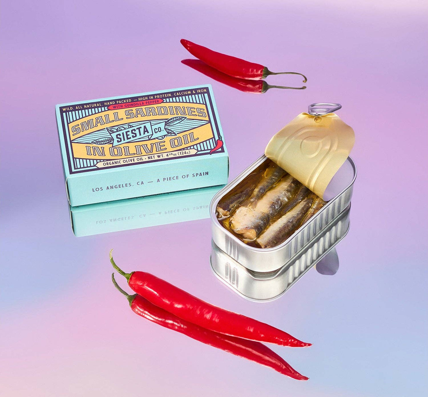 Siesta Co. Small Sardines with Guindilla Pepper
