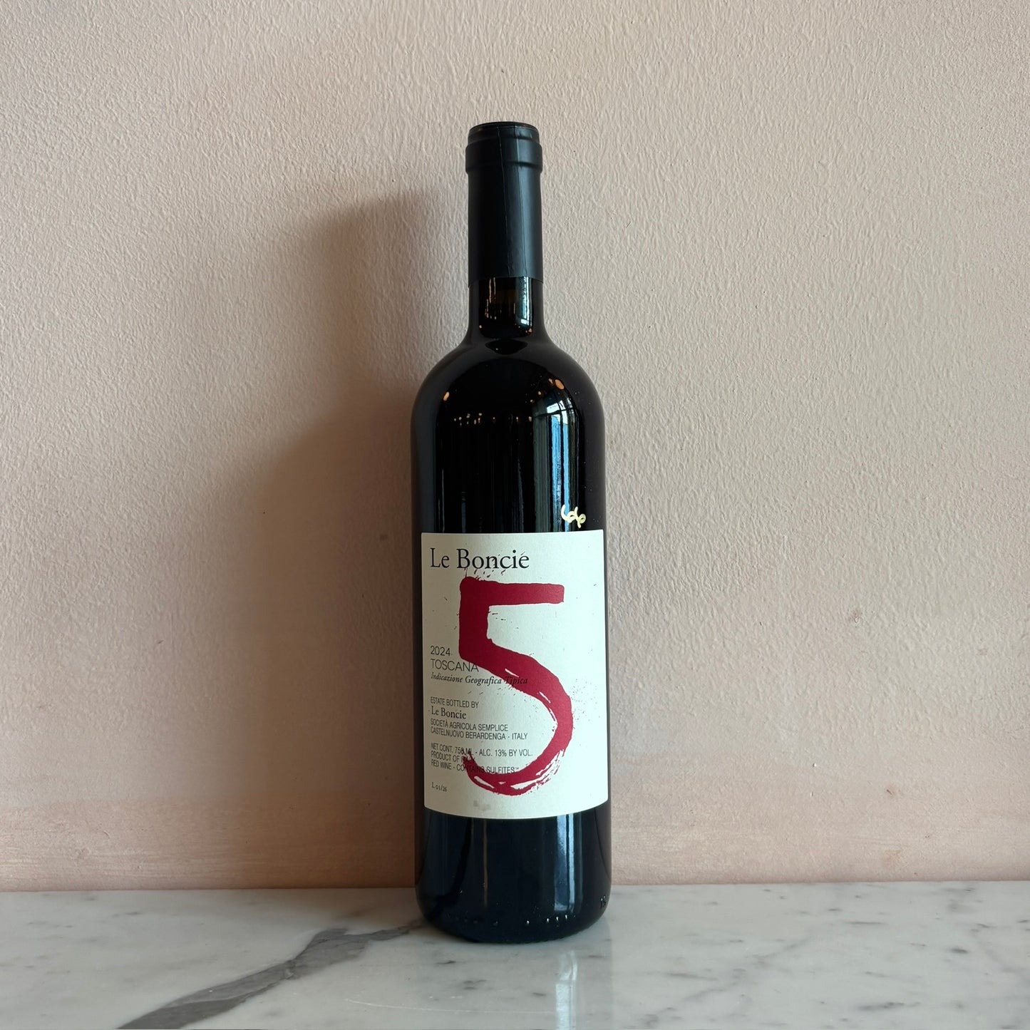 Podere Le Boncie "Cinque" Rosso di Toscana, Tuscany, Italy 2024