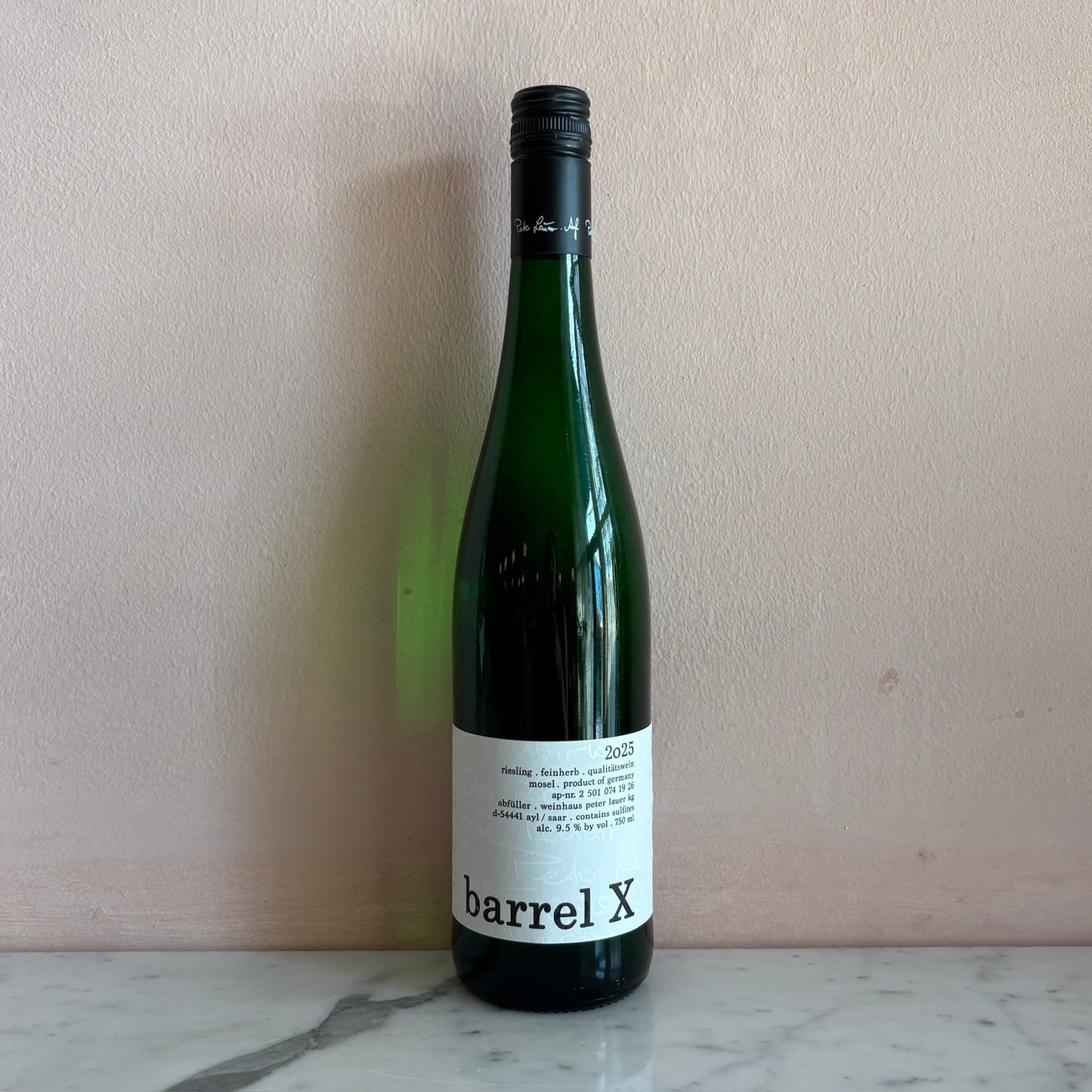 Peter Lauer "Barrel X" Riesling, Mosel, Germany 2025