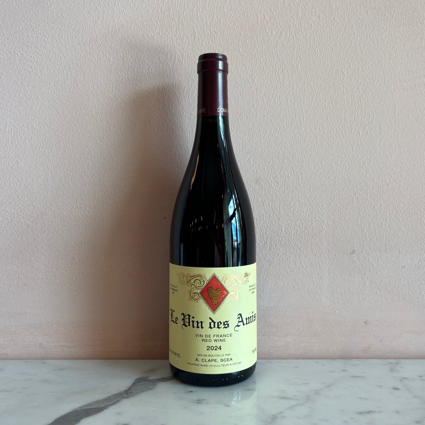 Domaine Clape "Le Vin des Amis" Rouge, Rhône Valley, France 2024