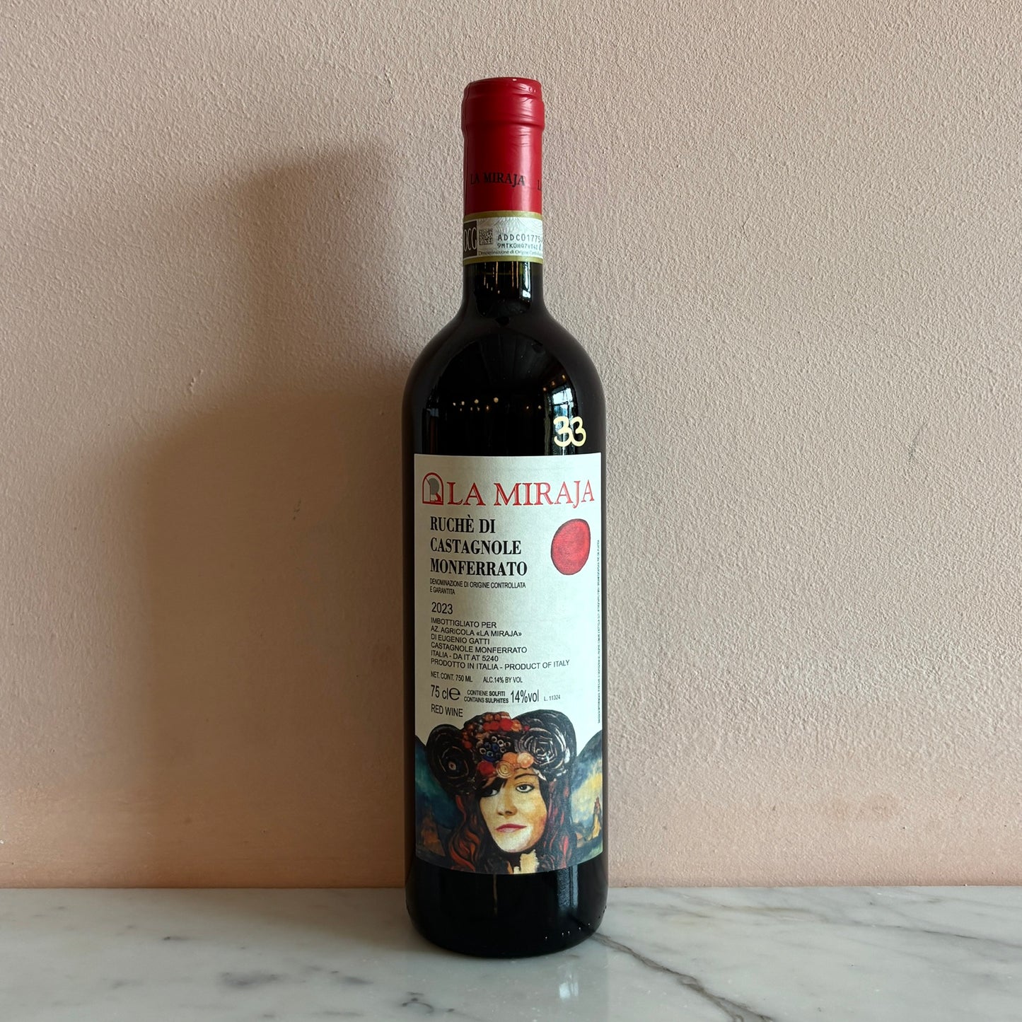 La Miraja "Ruché Di Castagnole Monferrato" Piedmont, Italy 2023