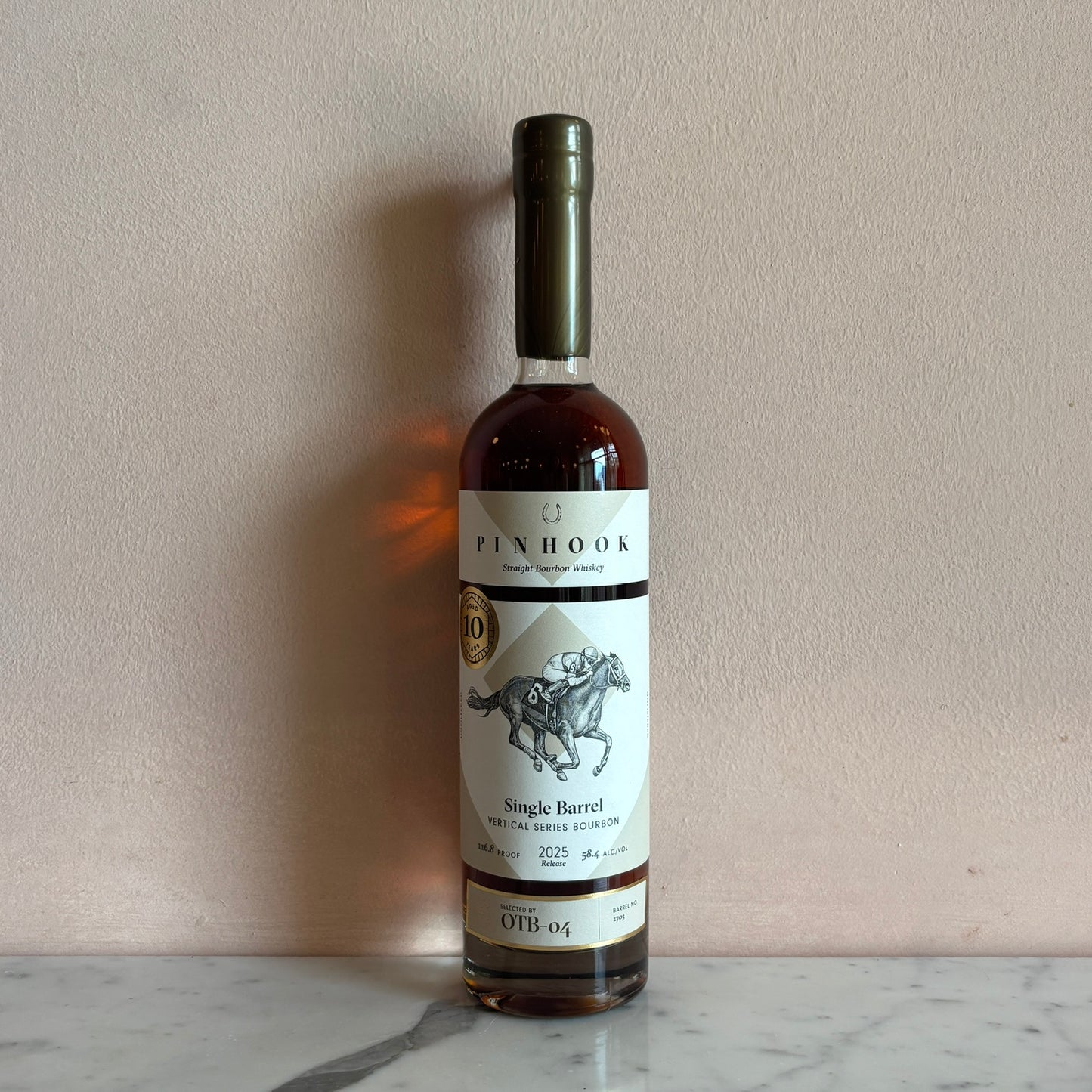 Pinhook Vertical Series Bourbon 10 Year Single Barrel