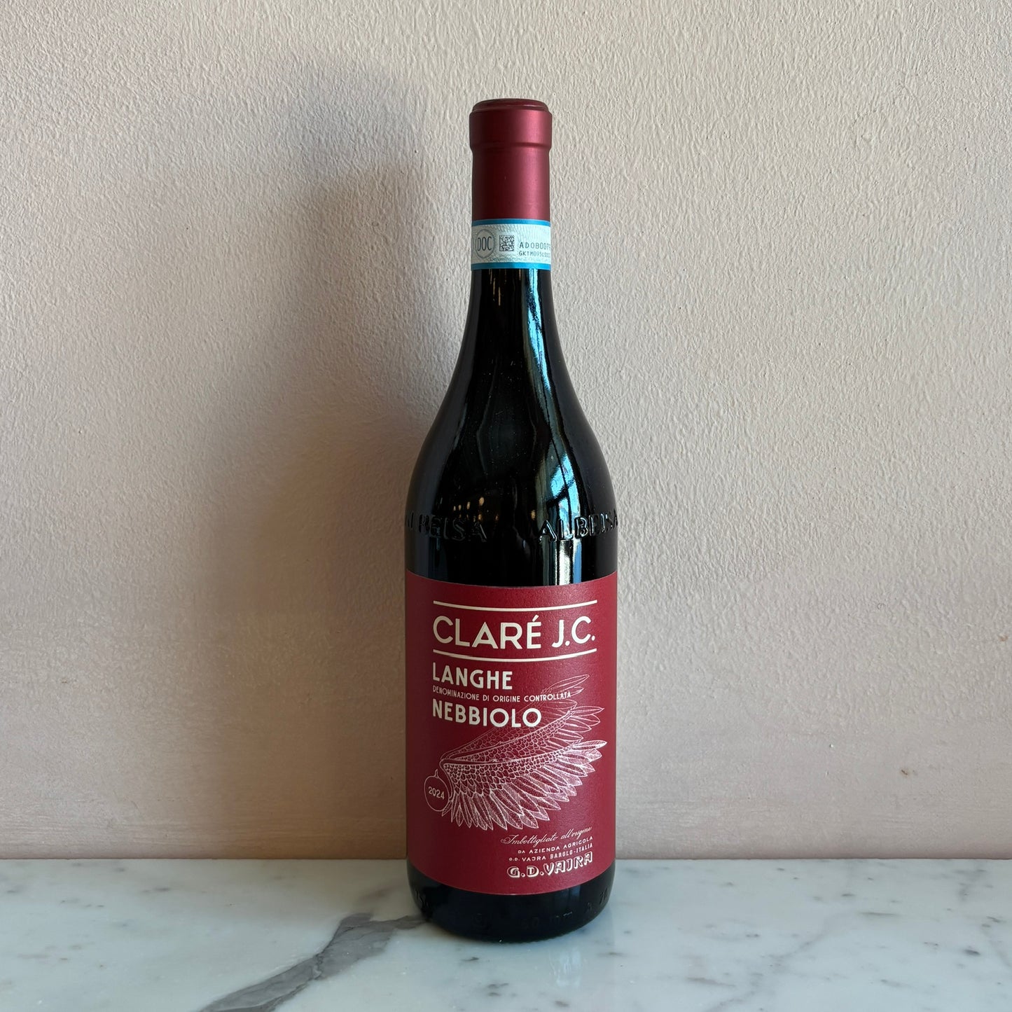 G.D. Vajra "Claré" Langhe Nebbiolo, Piedmont, Italy 2024