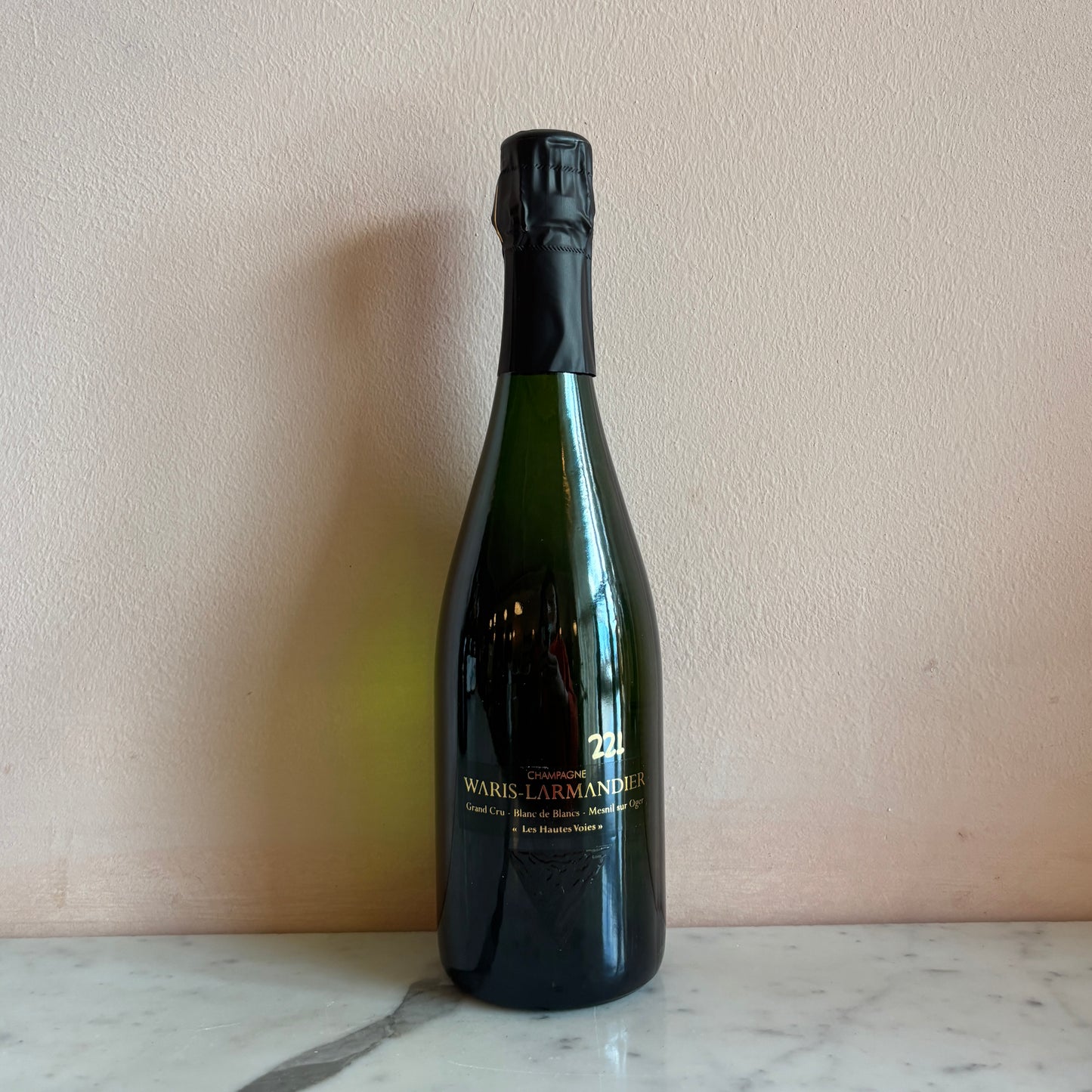 Champagne Waris-Larmandier "Les Hautes Voies" Blanc de Blancs Grand Cru Mesnil-sur-Oger Brut Nature, Champagne, France 2019
