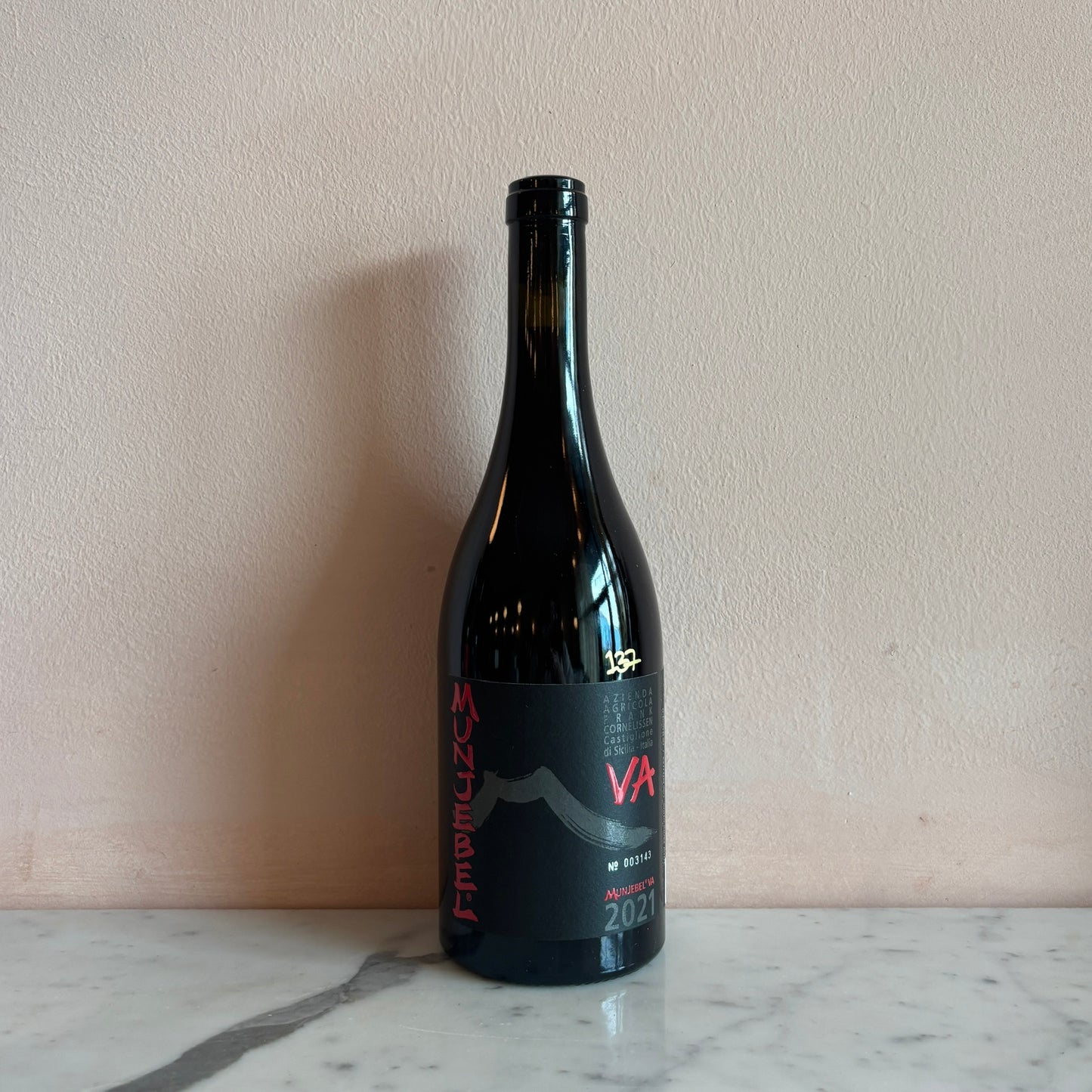 Frank Cornelissen "Munjebel VA" Sicily, Italy 2021