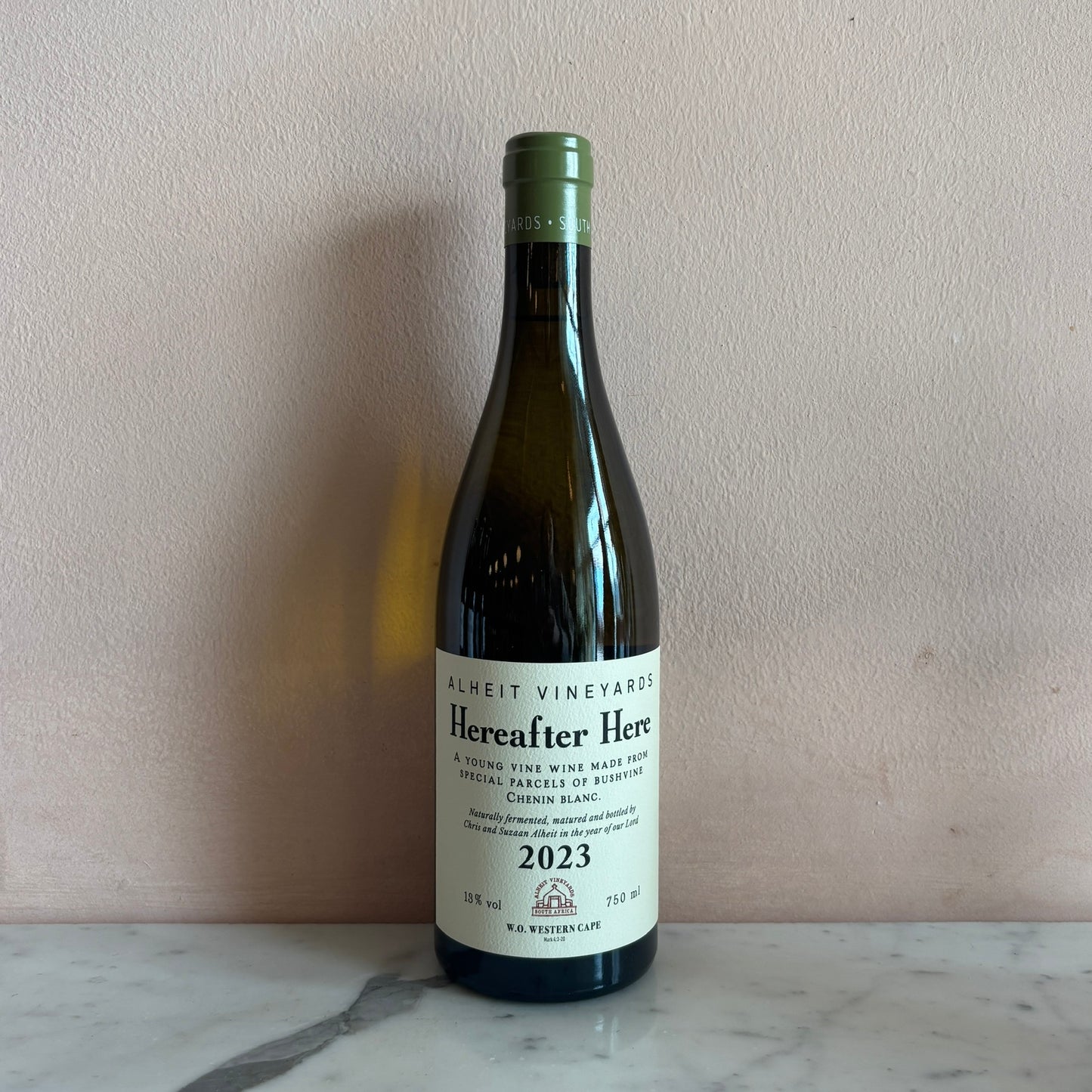 Alheit Vineyards "Hereafter Here" Chenin Blanc, Swartland, South Africa 2023