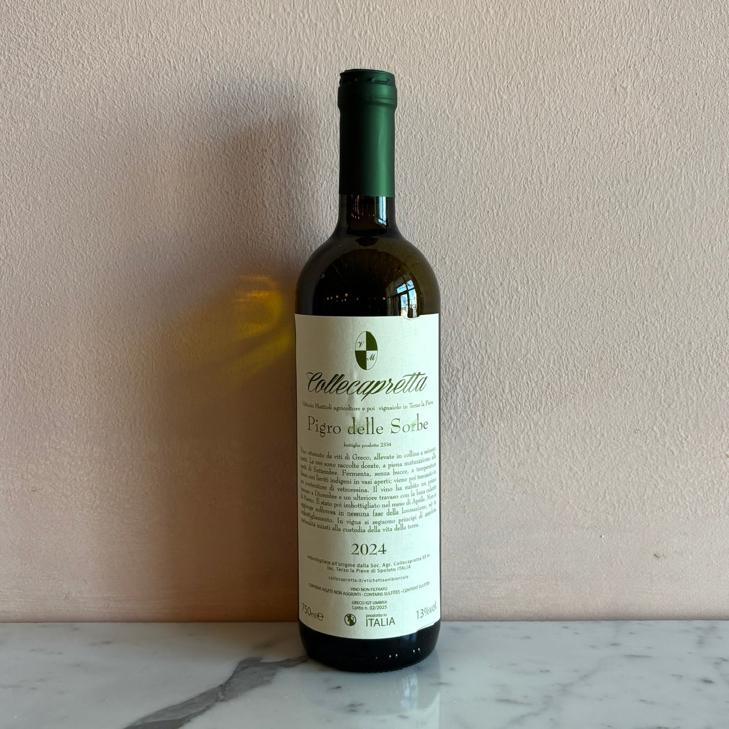 Collecapretta "Pigro delle Sorbe" Umbria, Italy 2024