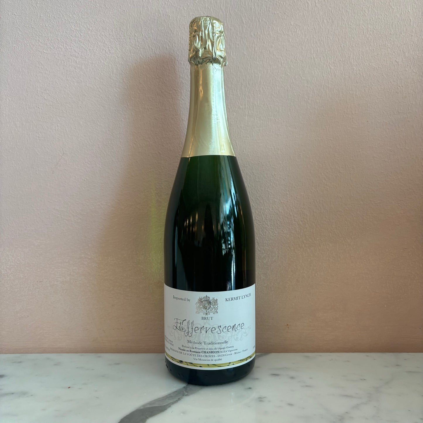 Nicole Chanrion "Effervesence" Brut Traditionnelle, Beaujolais, France NV
