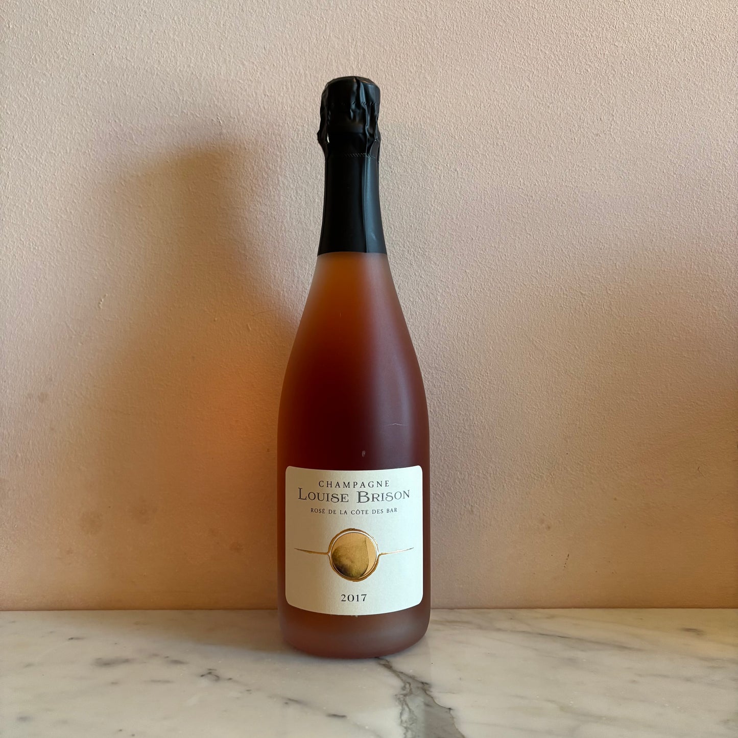 Champagne Louise Brison "Rosé de la Côte des Bar" Brut Nature, Champagne, France 2017