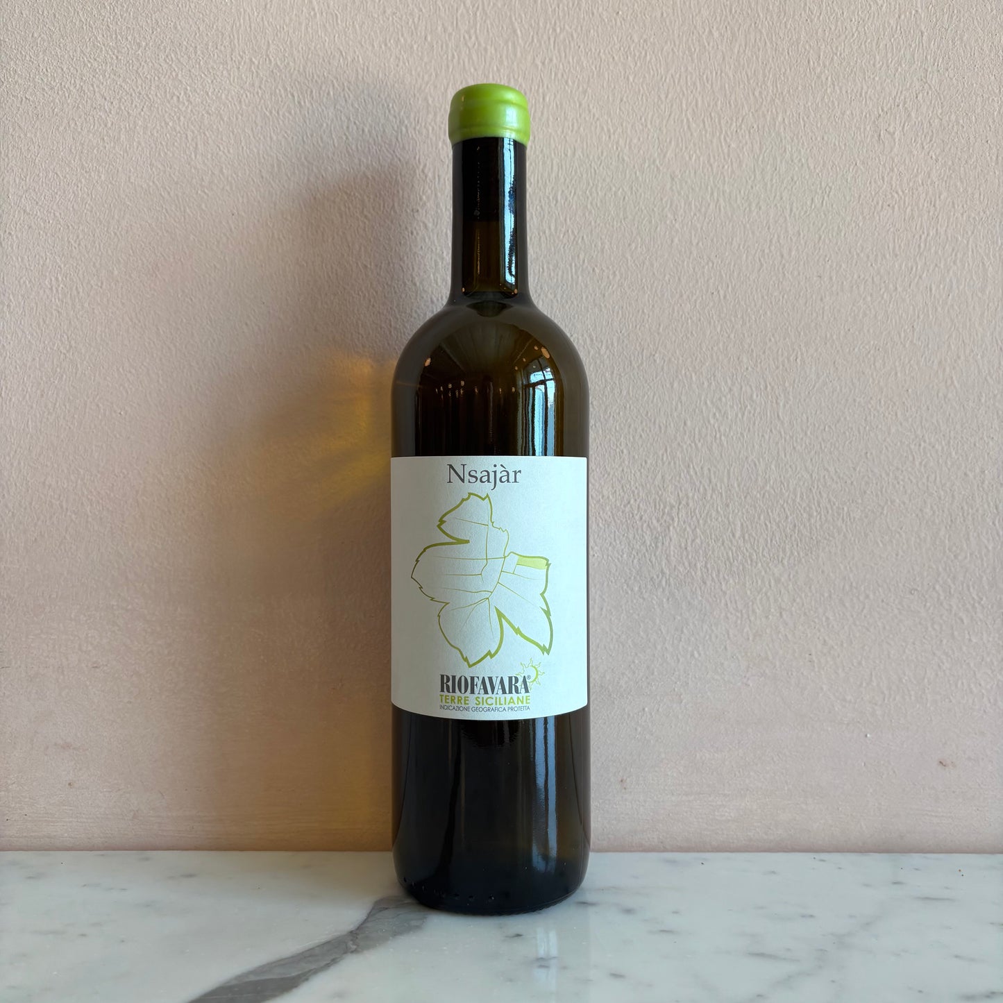 Riofavara "Nsajar" Bianco, Sicily, Italy 2019