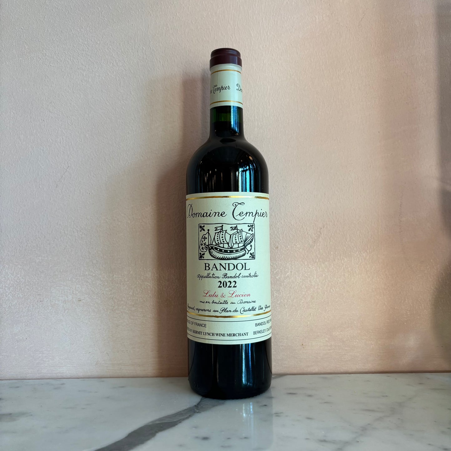 Domaine Tempier "Lulu et Lucien" Bandol Rouge, Provence, France 2022