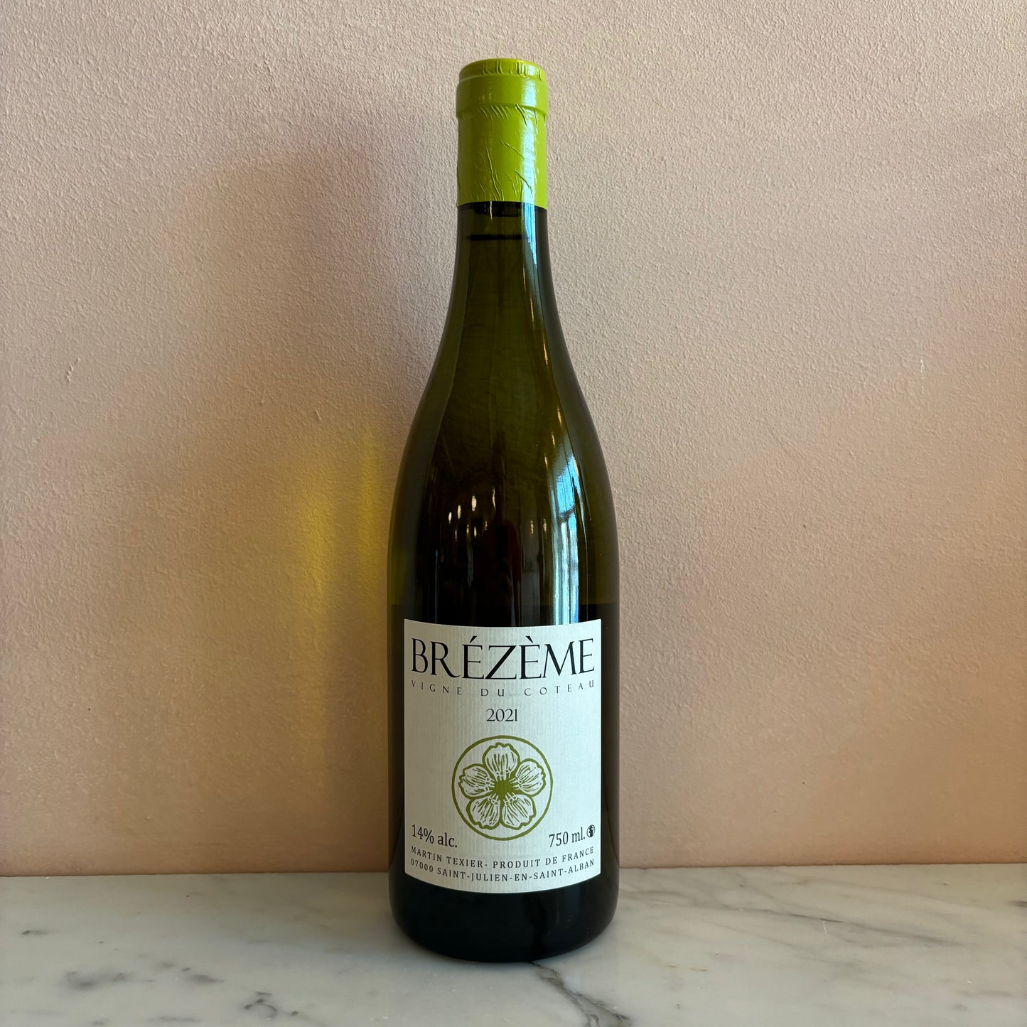 Martin Texier "Brézème" St.-Julien-en-St.-Alban, Rhône Valley, France 2021