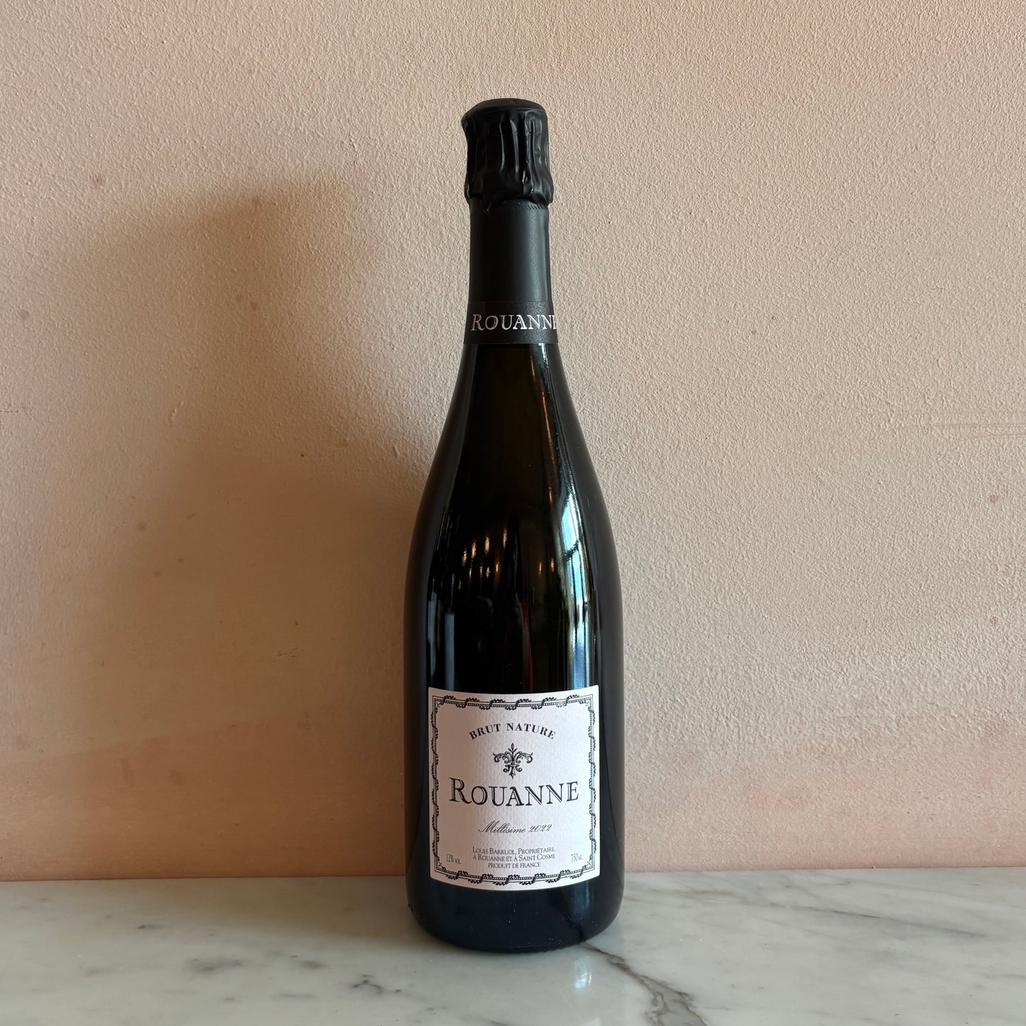 Château de Rouanne "Brut Nature" Rosé, Rhône Valley, France 2022