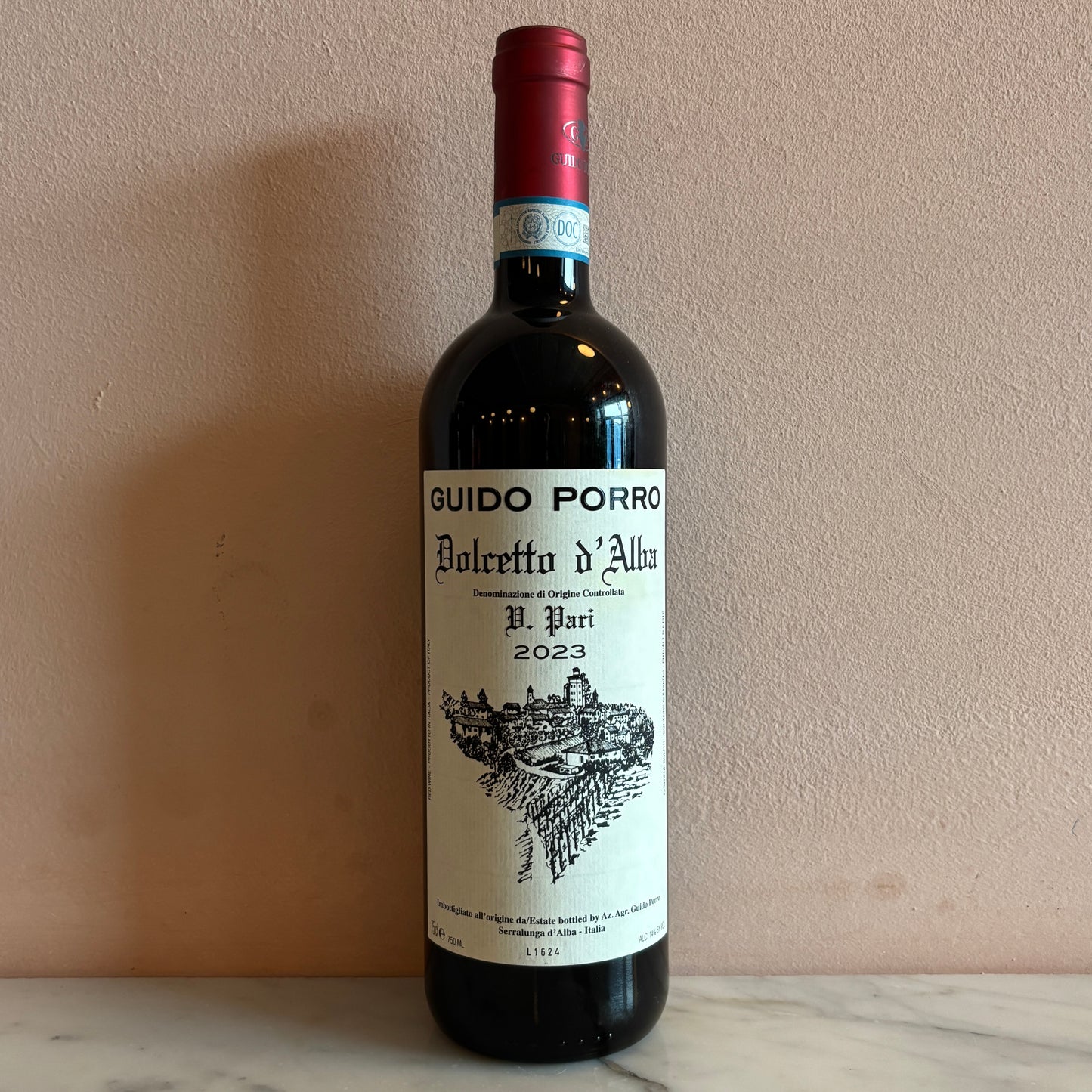 Guido Porro "Vigna Pari" Dolcetto d'Alba, Piedmont, Italy 2023