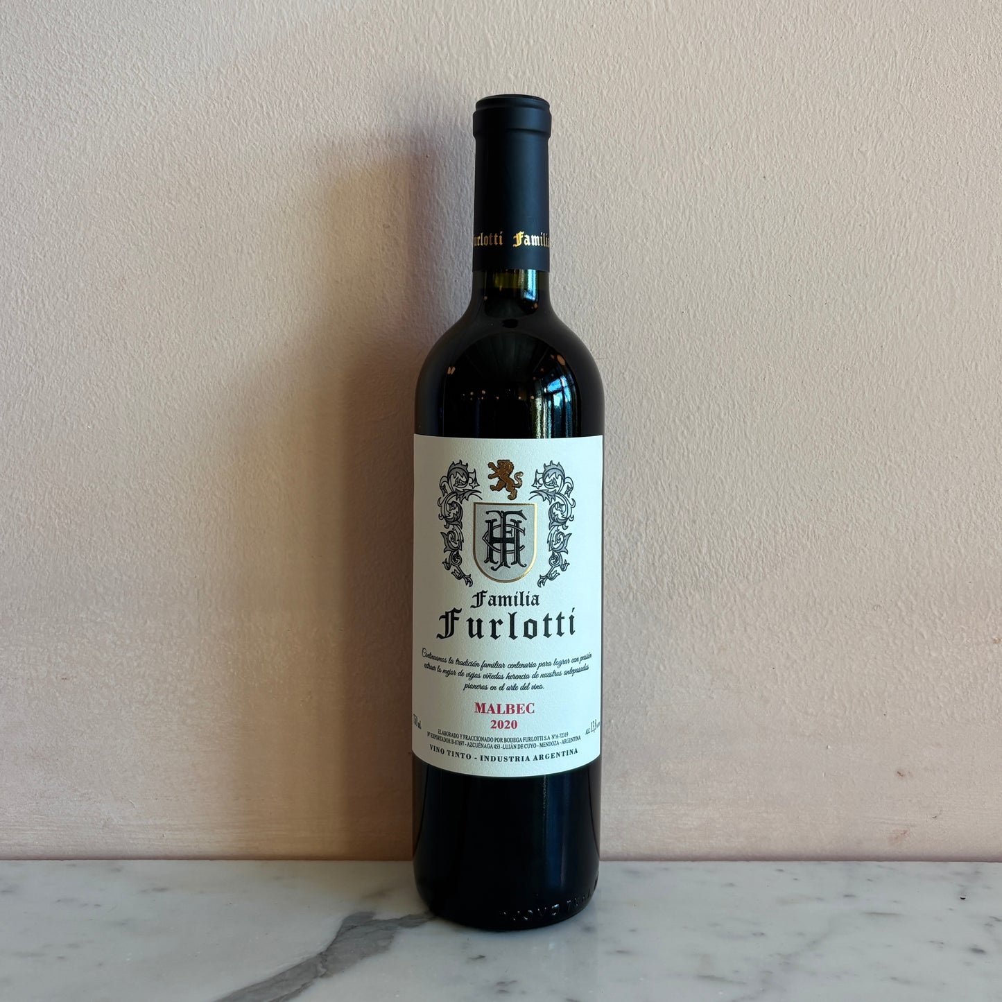 Familia Furlotti "Malbec" Mendoza, Argentina 2020