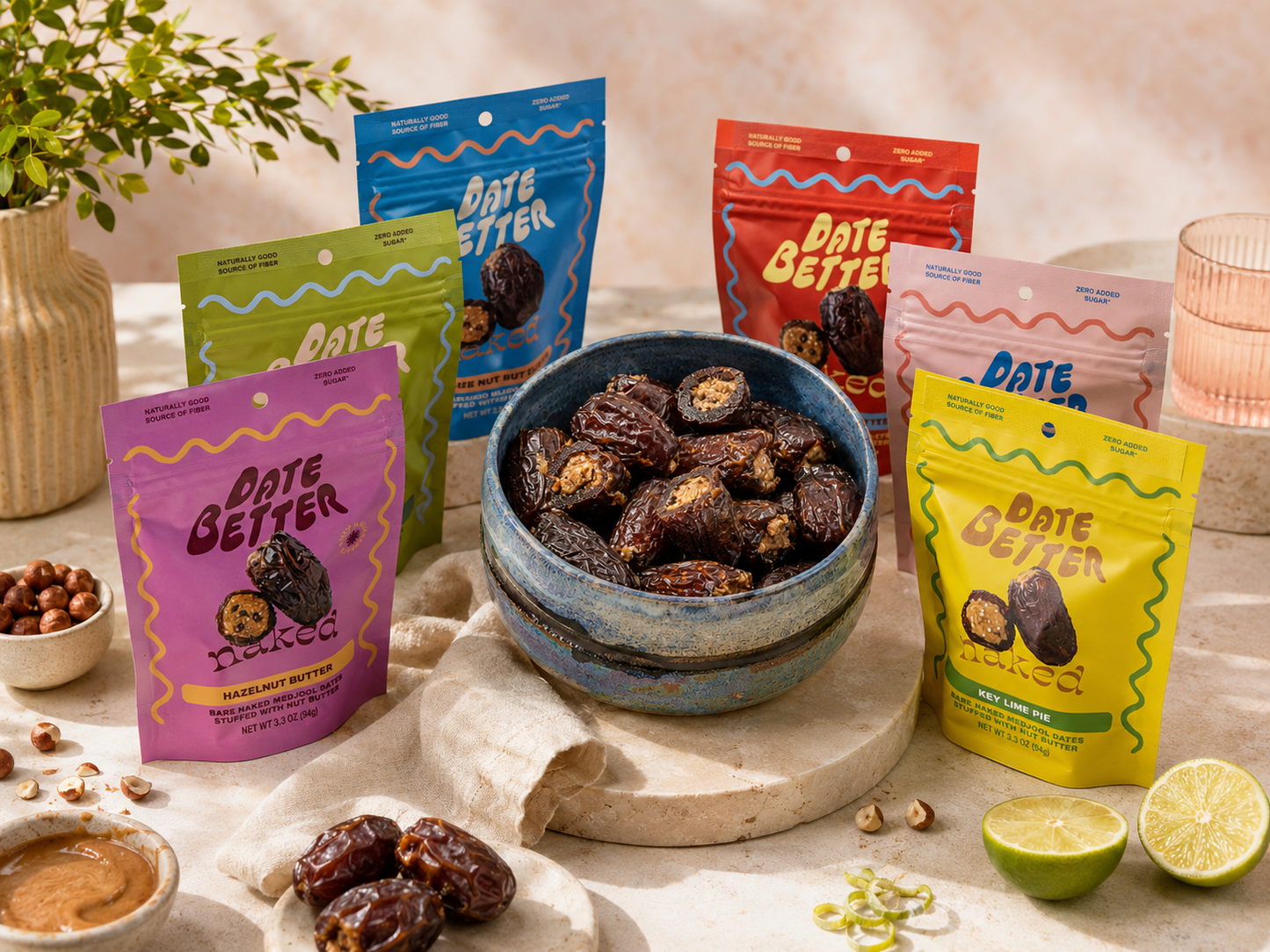 Date Better Hazelnut Butter Dates
