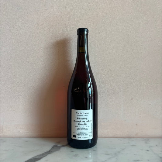Anders Frederik Steen "Flickering Through My Naked Thoughts" VdF Red, Ardèche, France 2023