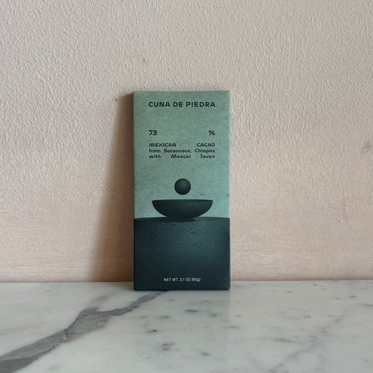 Cuna de Piedra Soconusco, Chiapas w/ Mezcal Joven 73%