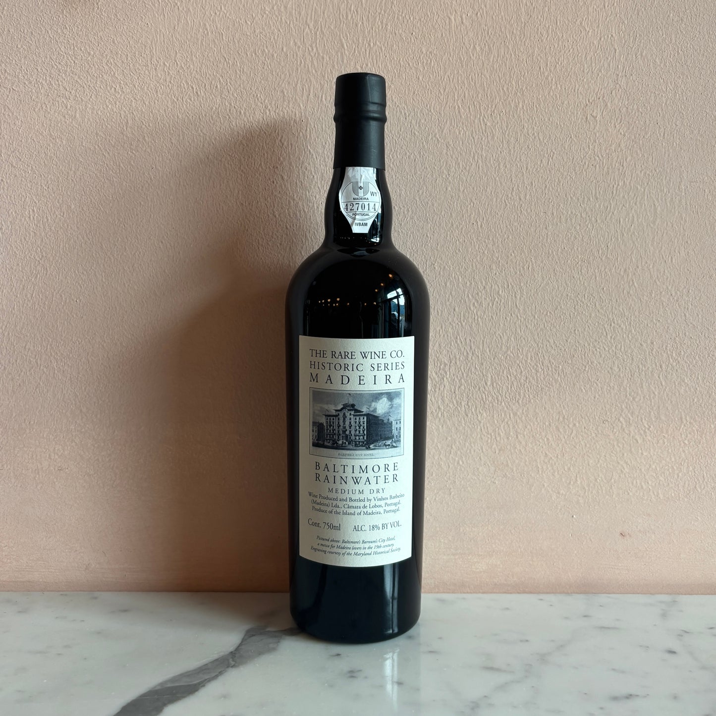 Rare Wine Co. "Historic Series: Baltimore Rainwater" Special Reserve Madeira