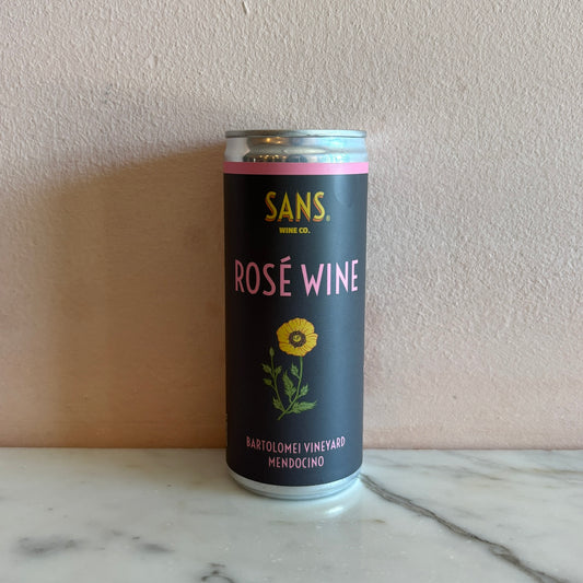 Sans Wine Co. Rosé Cans
