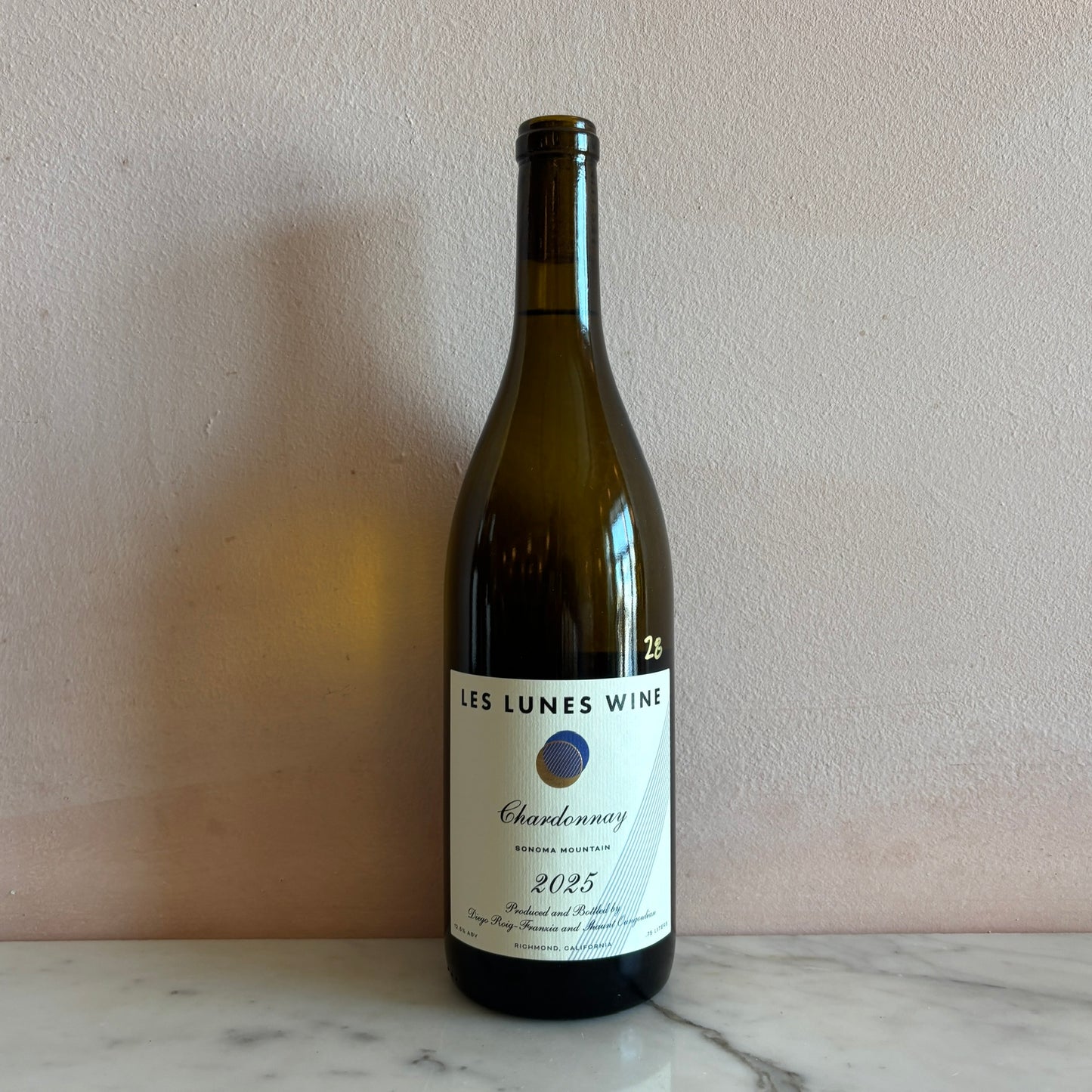 Les Lunes "Sonoma Mountain" Chardonnay, Sonoma County, California 2025