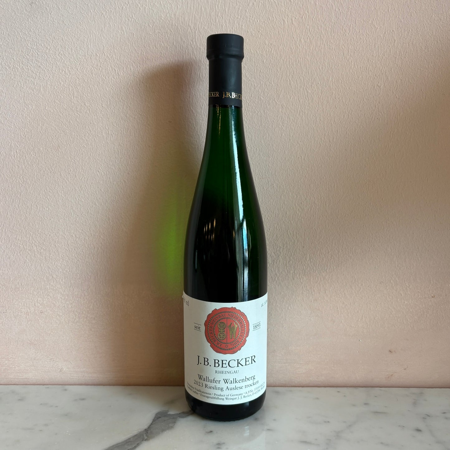 J.B. Becker "Walkenberg" Riesling Auslese Trocken, Rheingau, Germany 2023