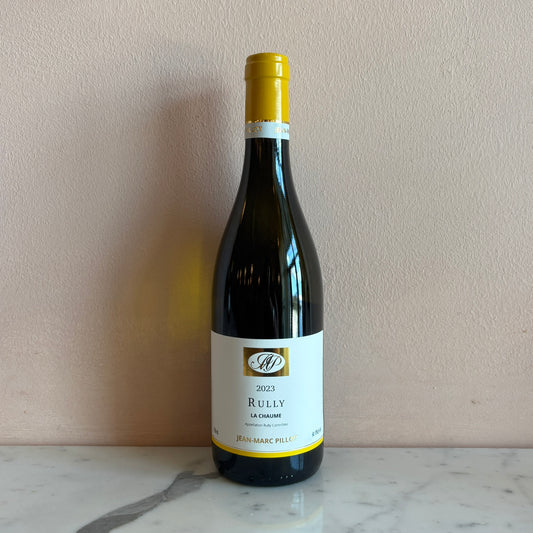 Domaine Jean-Marc Pillot "La Chaume" Rully Blanc, Burgundy, France 2023