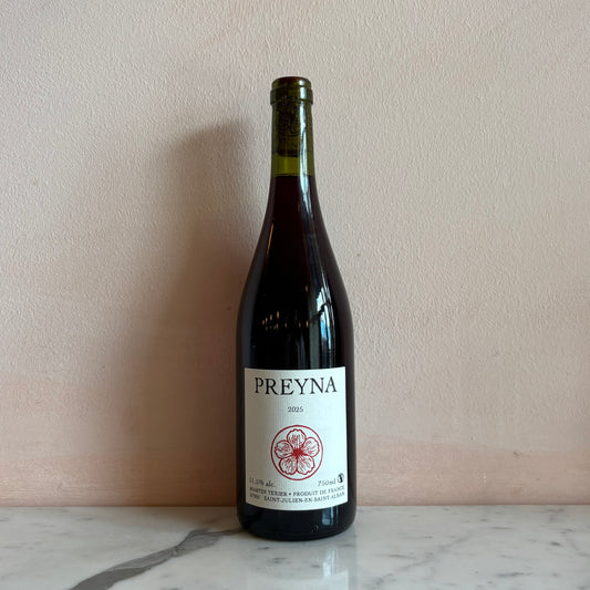 Martin Texier "Le Preyna" Rouge, Rhône Valley, France 2025