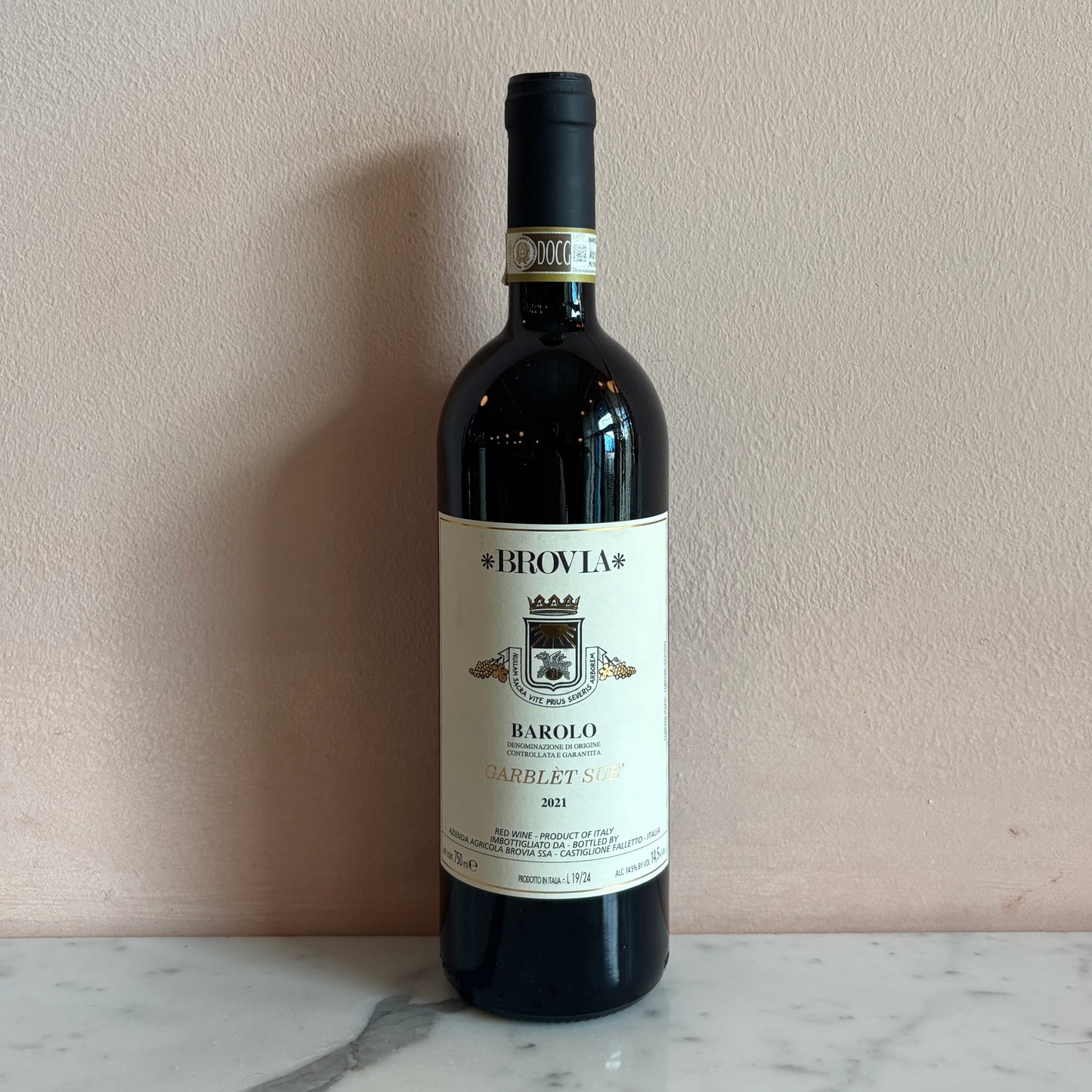 Brovia "Garblèt Sue" Barolo, Piedmont, Italy 2021