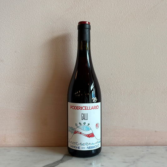 Poderi Cellario "Galli" Langhe Nebbiolo, Piedmont, Italy 2024