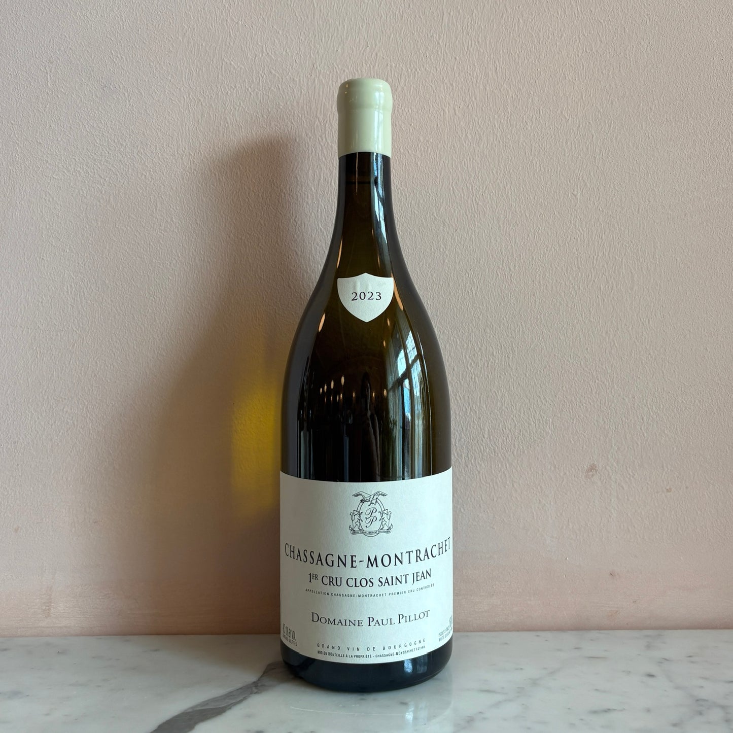 Domaine Paul Pillot "Clos Saint Jean" Chassagne-Montrachet Blanc 1er Cru MAGNUM, Burgundy, France 2023