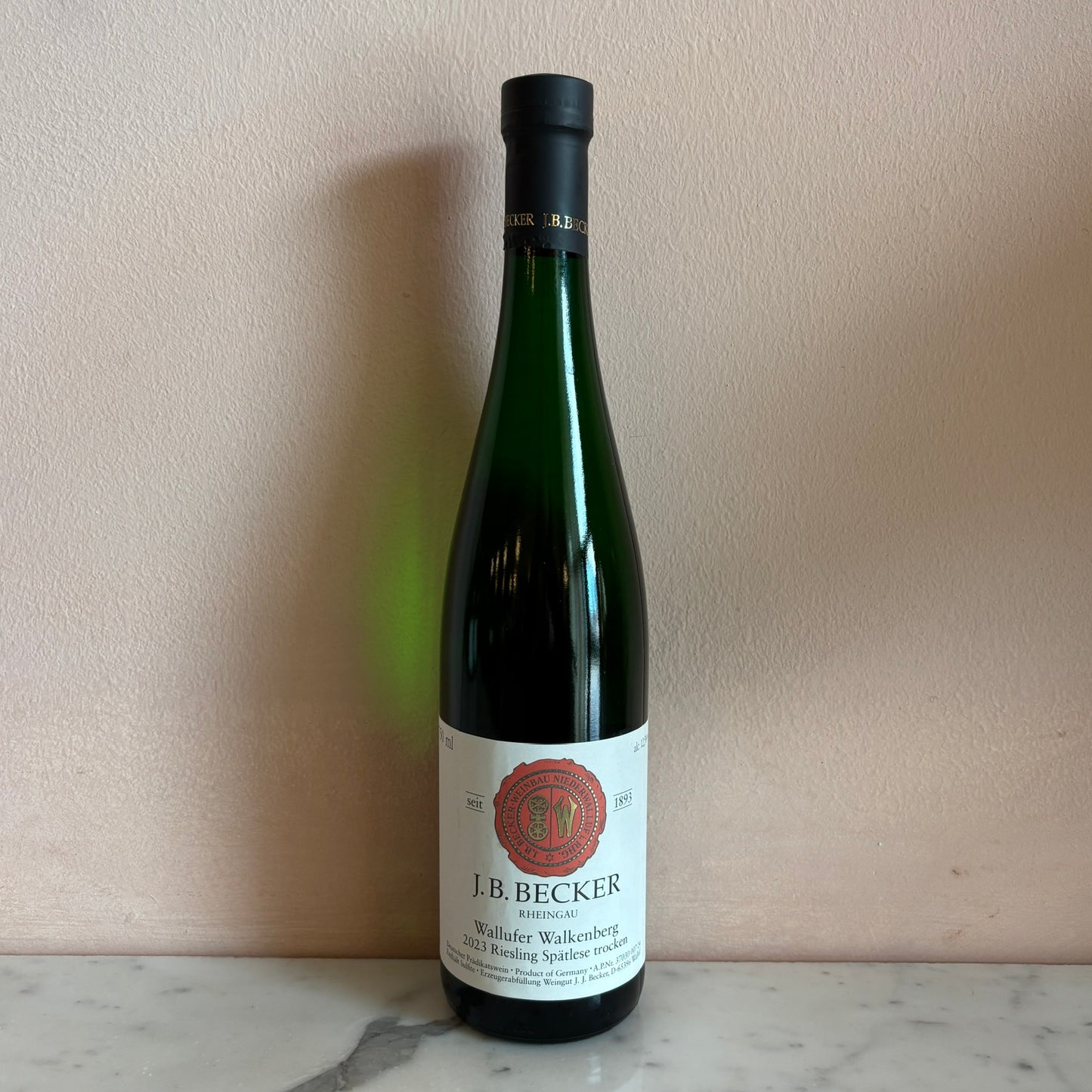 J.B. Becker "Walkenberg" Riesling Spätlese Trocken, Rheingau, Germany 2023