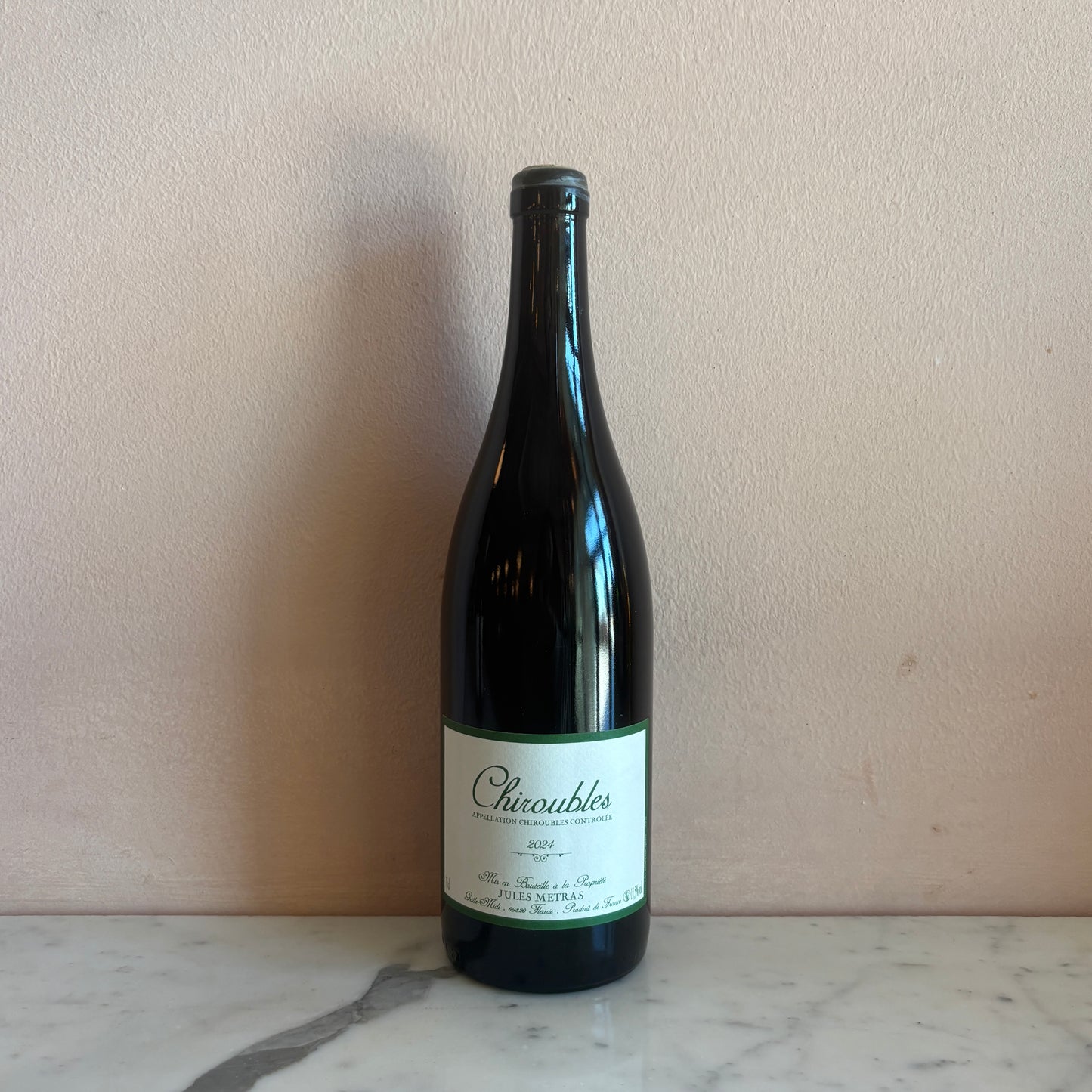 Jules Métras "Chiroubles" Vielles Vignes, Beaujolais, France 2024