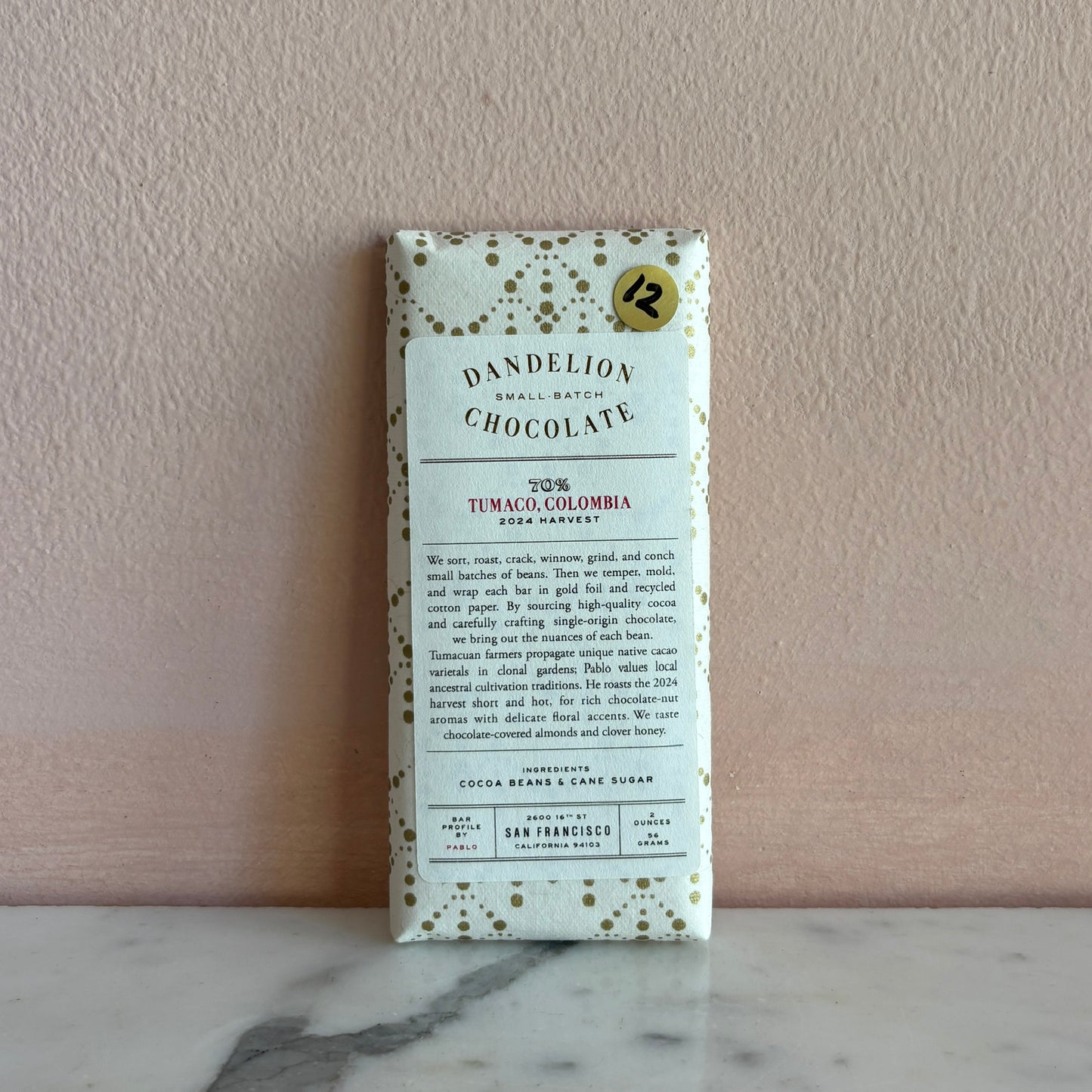 Dandelion Tumaco, Colombia 70%