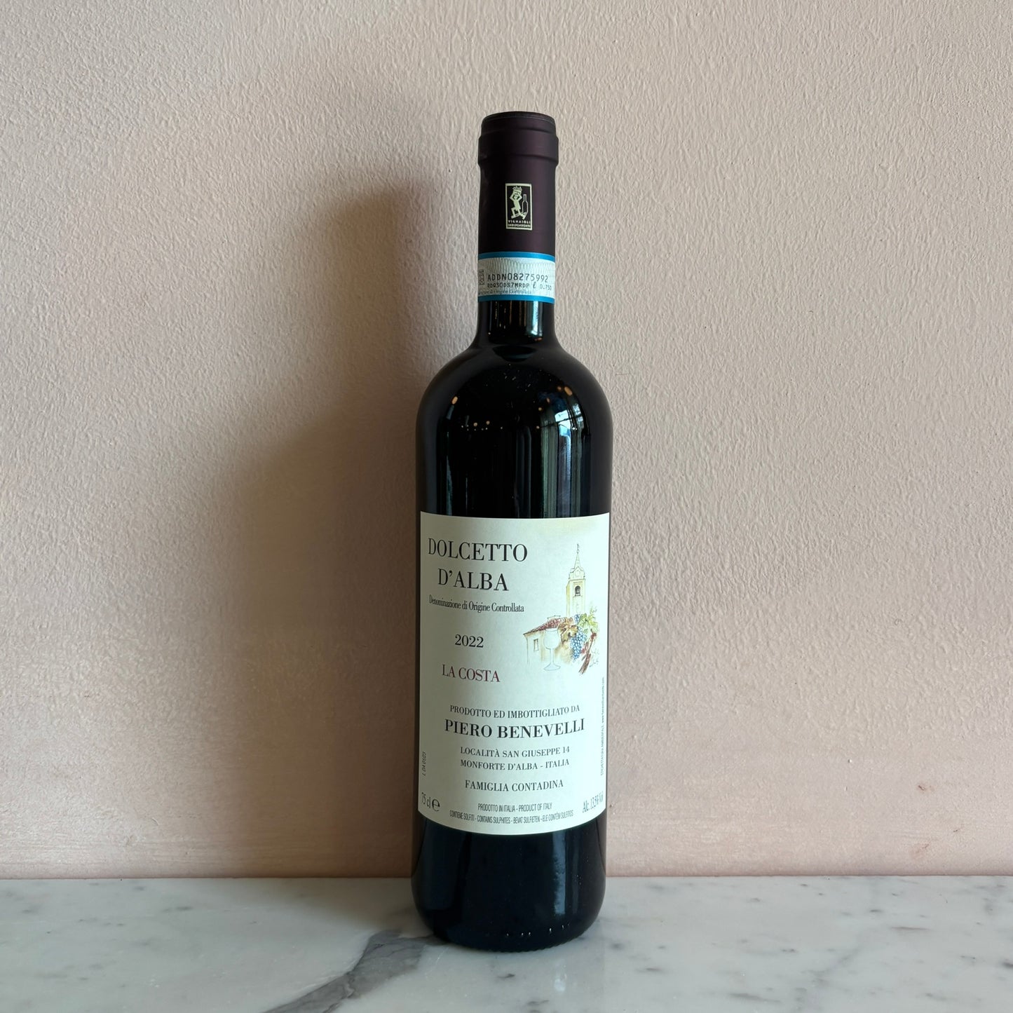 Piero Benevelli "La Costa" Dolcetto d'Alba, Piedmont, Italy 2022